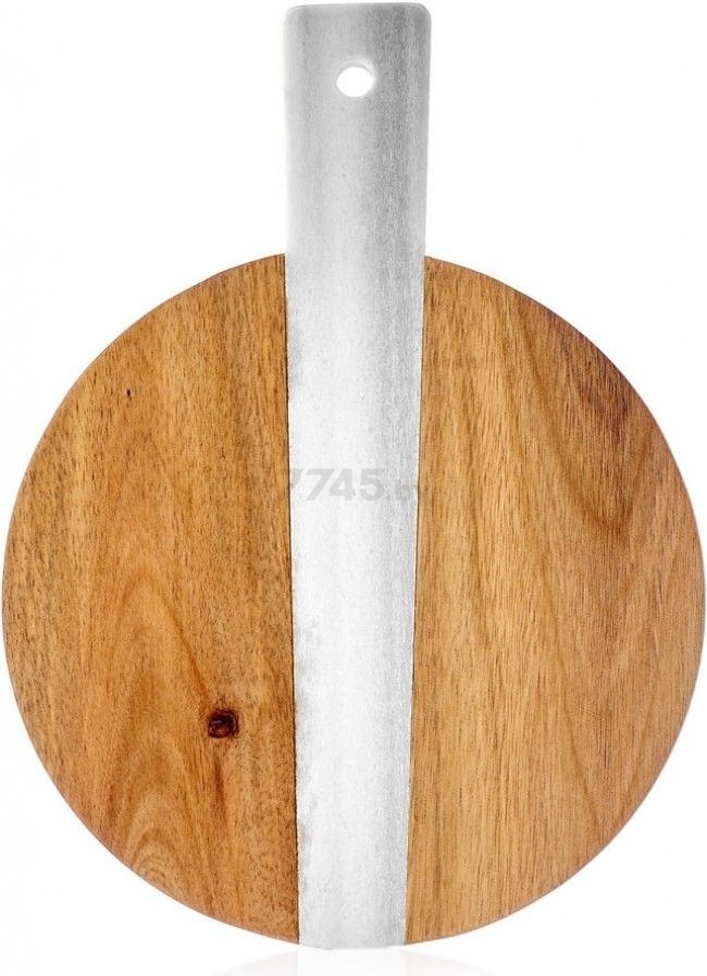 Блюдо деревянное круглое WALMER State 22х30х1,5 см (W21092230)