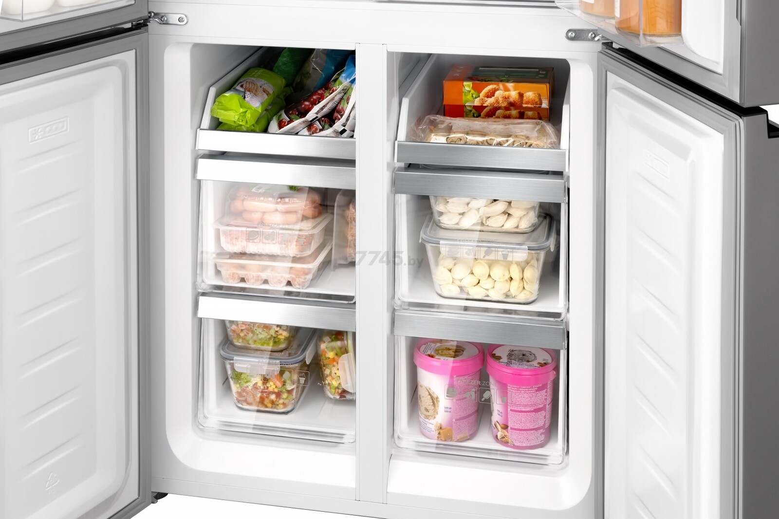 Холодильник WEISSGAUFF WCD 486 NFX - Фото 9