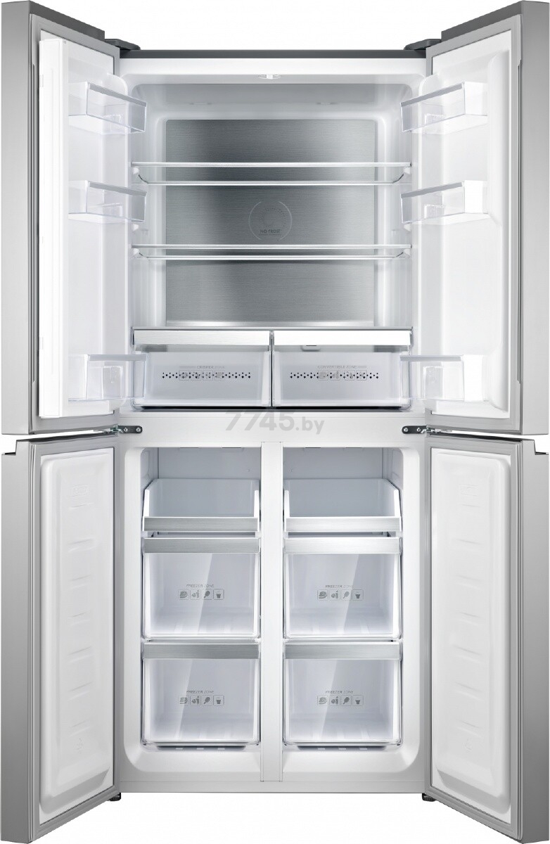 Холодильник WEISSGAUFF WCD 486 NFX - Фото 3