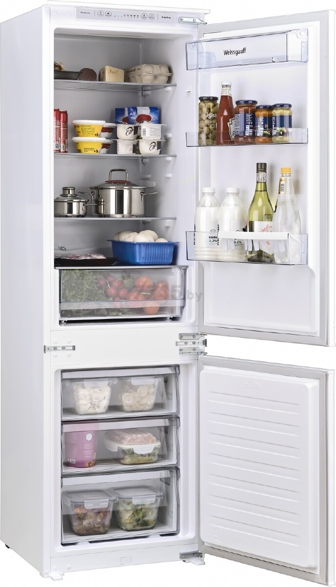 Холодильник встраиваемый WEISSGAUFF WRKI 178 H NoFrost - Фото 3