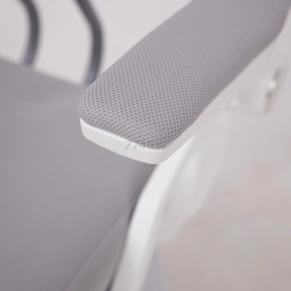 Кресло компьютерное AKSHOME Swan ткань серый (84771) - Фото 10