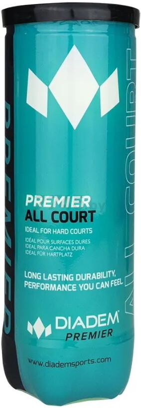 Комплект мячиков DIADEM Premier All Court 3B (BALL-CASE-ALLCRT) - Фото 2