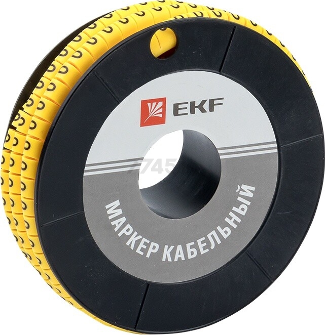 Маркер кабельный 0 EKF PROxima ЕС-2 4,0 мм2 500 штук (plc-KM-4-0)
