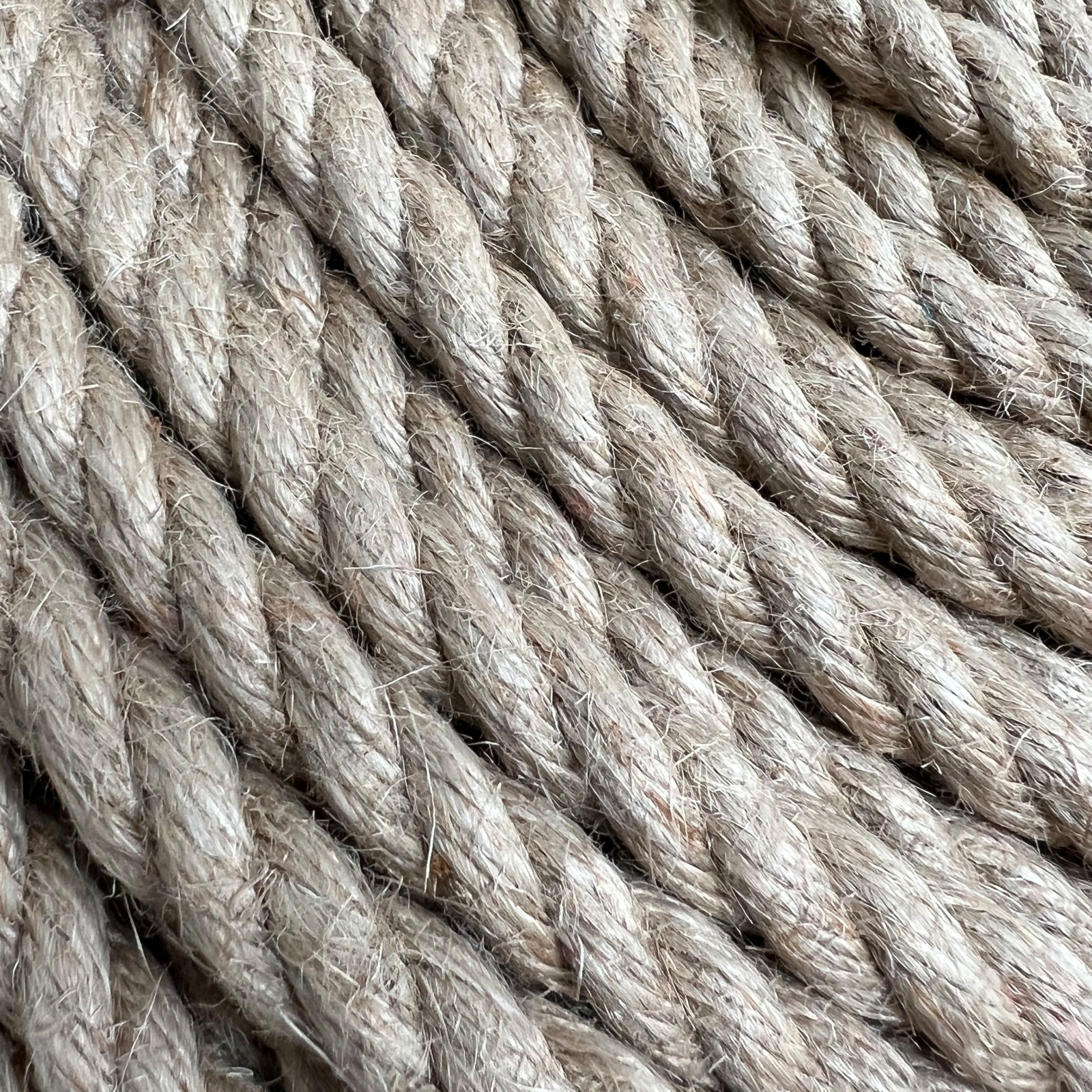 Канат джутовый TRUENERGY Rope Jute Soft Hessian 8 мм х 25 кг (12691) - Фото 3
