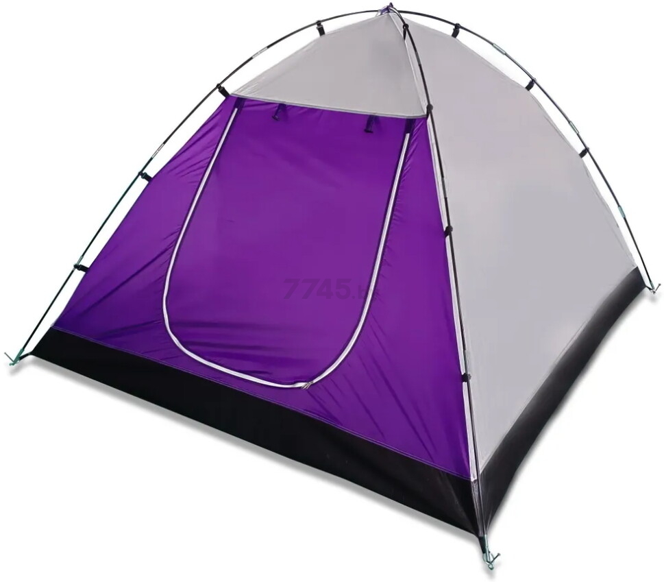 Палатка CALVIANO Acamper Monsun 4 Purple - Фото 4