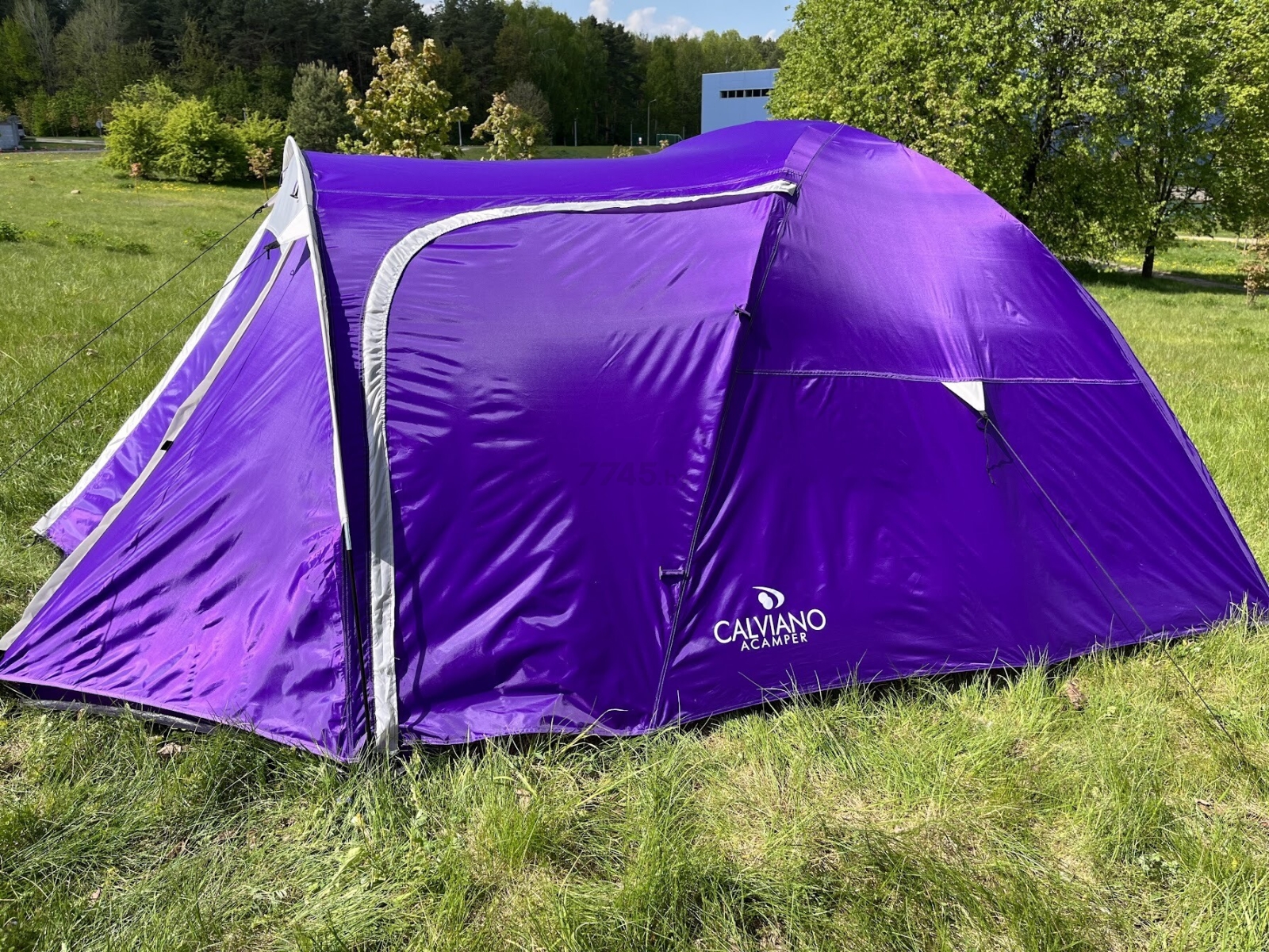 Палатка CALVIANO Acamper Monsun 4 Purple - Фото 11