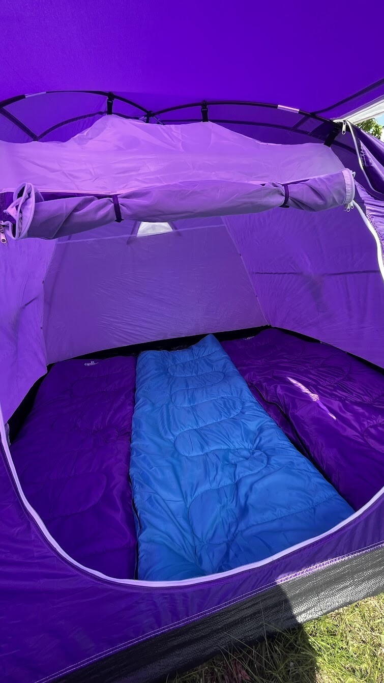 Палатка CALVIANO Acamper Monsun 4 Purple - Фото 20