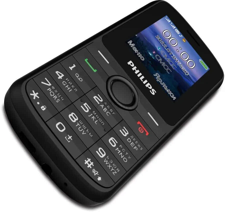 Мобильный телефон PHILIPS Xenium E2101 Black (CTE2101BK/00) - Фото 5
