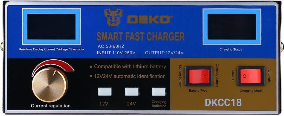 Устройство зарядное DEKO DKCC18 (051-8054) - Фото 3