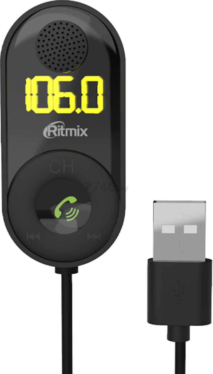FM-трансмиттер (модулятор) RITMIX FMT-B400
