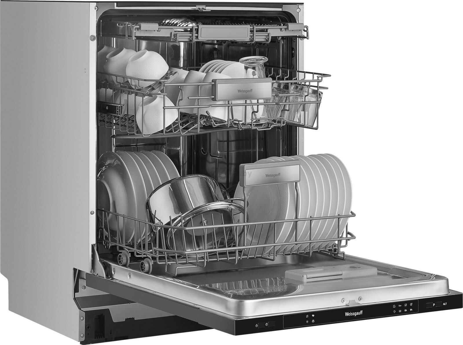 Машина посудомоечная встраиваемая WEISSGAUFF BDW 6035 - Фото 3