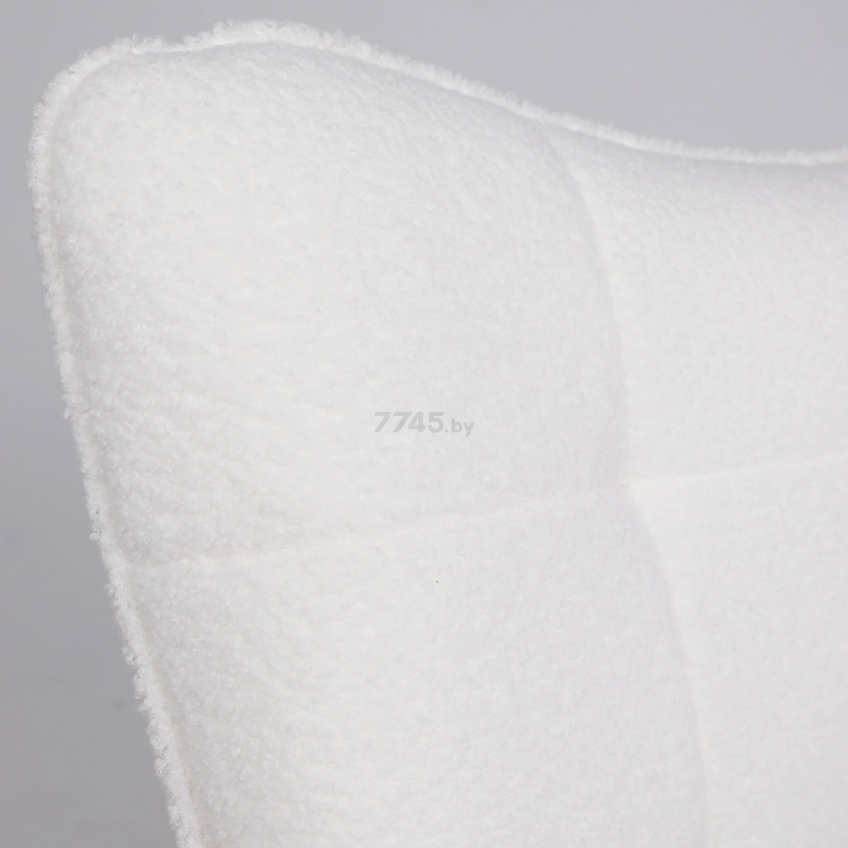Стул AKSHOME Kenzo белый мех Teddy/черный (89978) - Фото 6