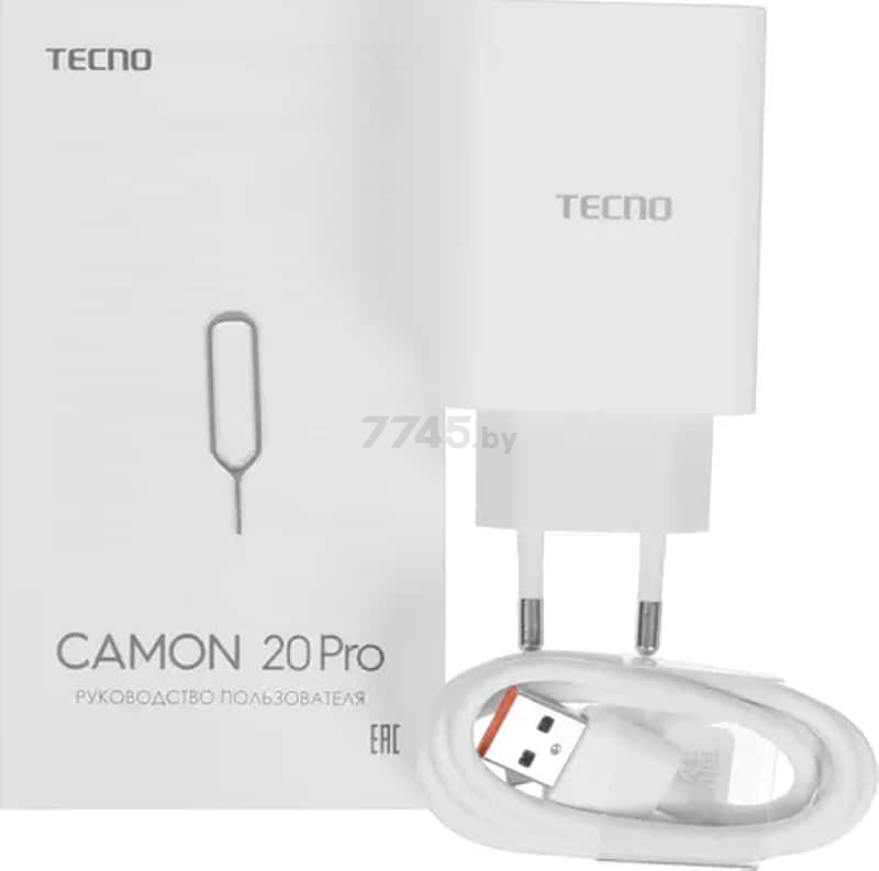 Смартфон TECNO Camon 20 Pro 8GB/256GB Serenity Blue - Фото 13