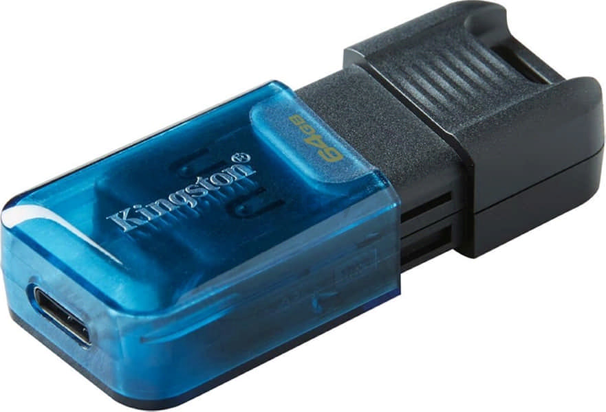 USB-флешка 64 Гб KINGSTON Data Traveler 80 M USB-C (DT80M/64GB) - Фото 3