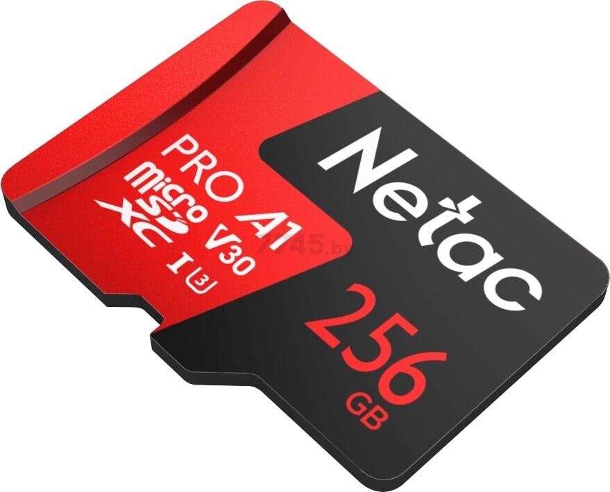 Карта памяти NETAC P500 Extreme Pro MicroSDXC 256Gb (NT02P500PRO-256G-S) - Фото 2