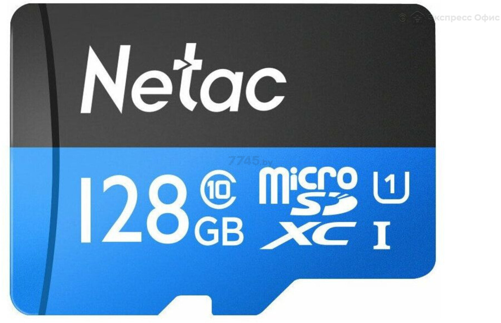 Карта памяти NETAC P500 Standard MicroSDXC 128Gb с адаптером SD (NT02P500STN-128G-R)