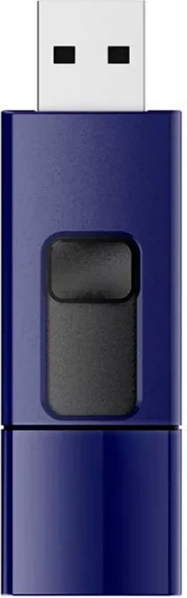 USB-флешка 32 Гб SILICON POWER Blaze B05 USB 3.2 Blue (SP032GBUF3B05V1D) - Фото 2