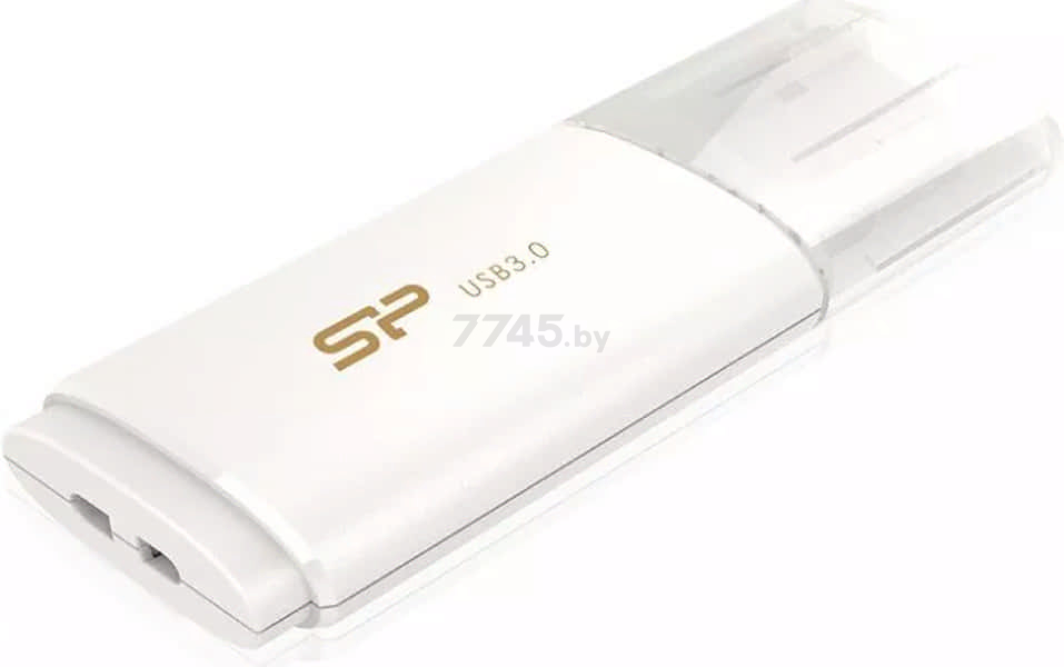 USB-флешка 32 Гб SILICON POWER Blaze B06 USB 3.2 White (SP032GBUF3B06V1W)