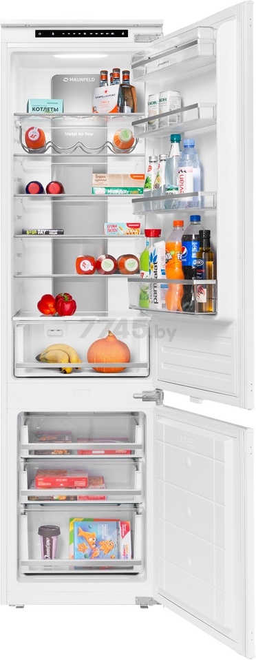 Холодильник встраиваемый MAUNFELD MBF193NFW (КА-00017290) - Фото 2