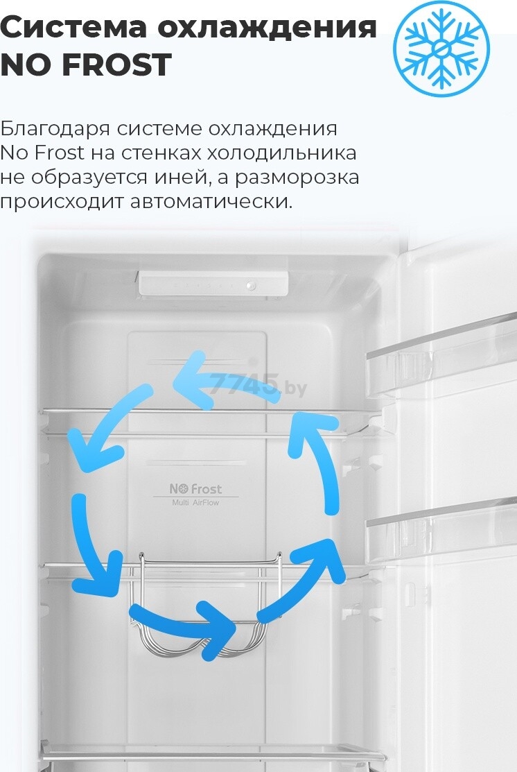 Холодильник MAUNFELD MFF186NFRR (КА-00015413) - Фото 23