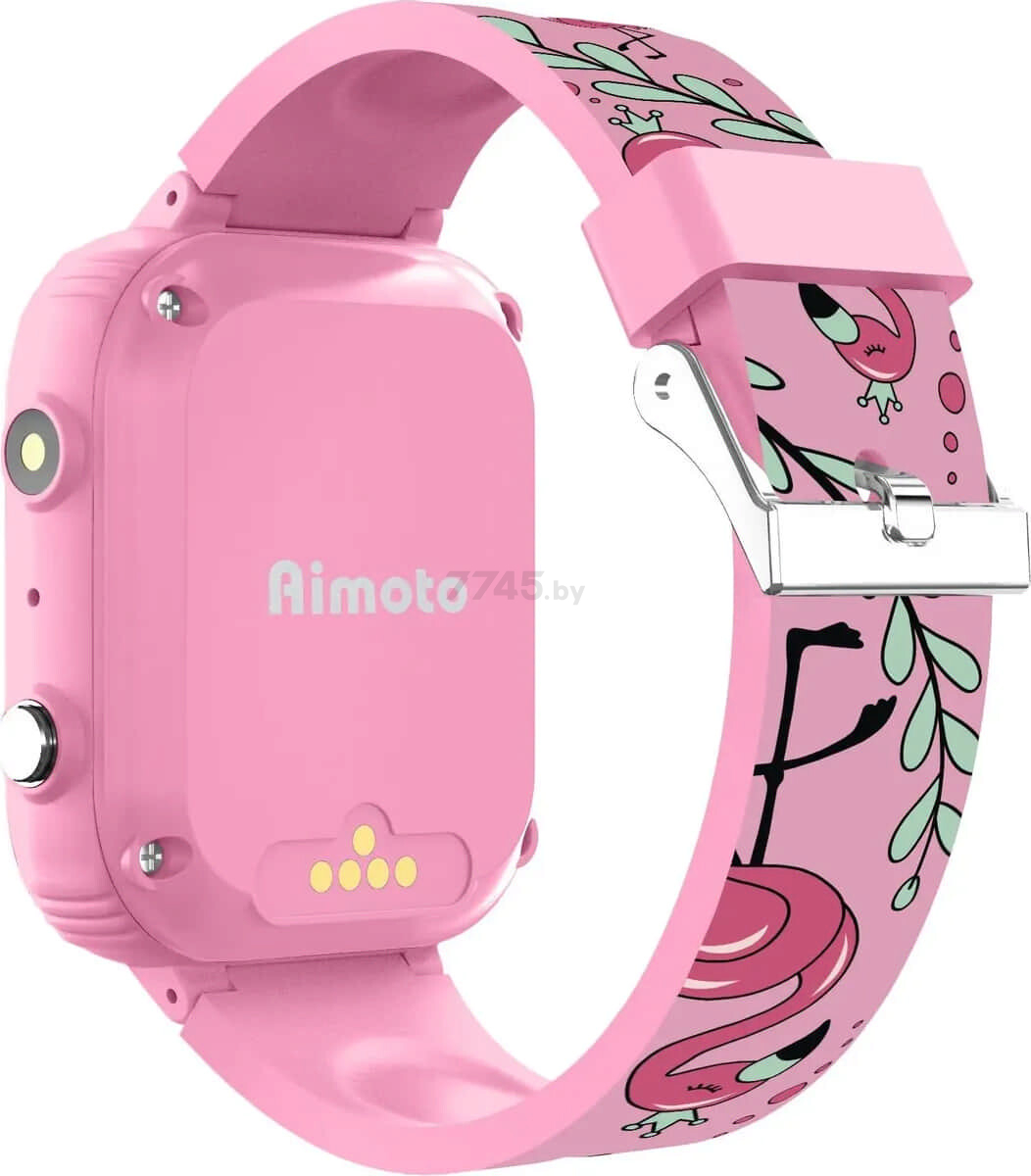 Умные часы детские AIMOTO Pro 4G Фламинго (8100821) - Фото 2