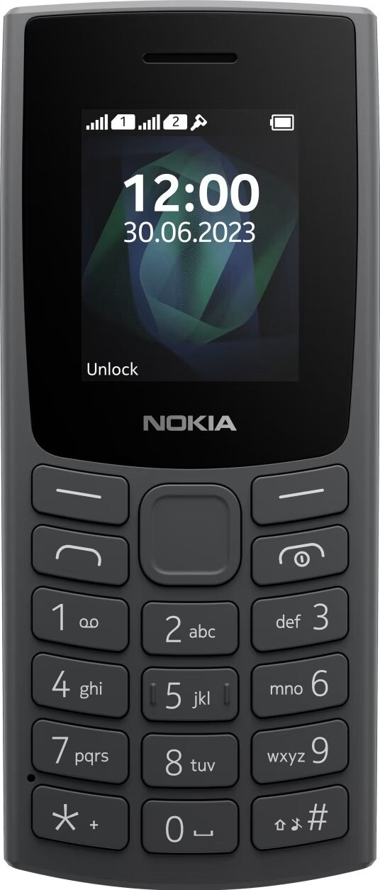 Мобильный телефон NOKIA 105 (2023) Dual SIM черный (1GF019CPA2C02) - Фото 2