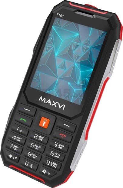 Мобильный телефон MAXVI T101 Red - Фото 3