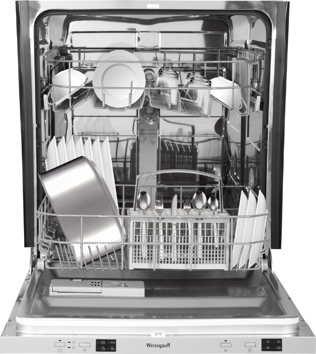 Машина посудомоечная встраиваемая WEISSGAUFF BDW 6042 - Фото 6