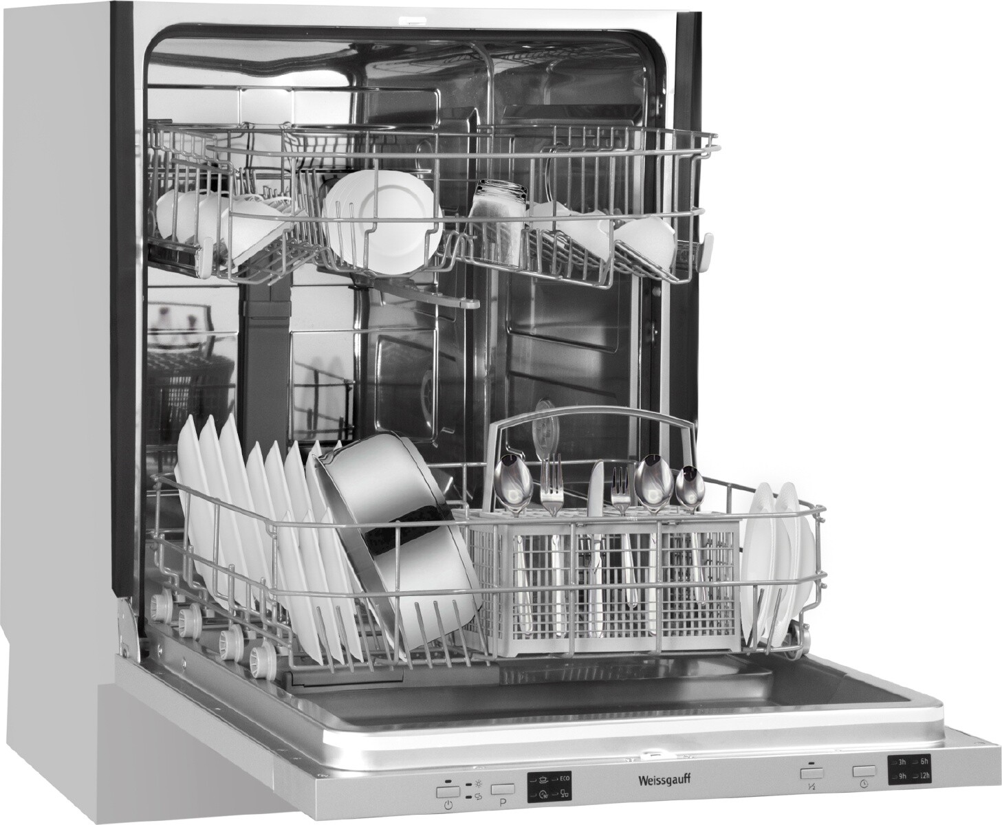 Машина посудомоечная встраиваемая WEISSGAUFF BDW 6042 - Фото 7