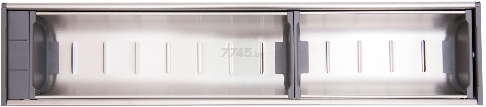 Лоток для столовых приборов BOYARD 103х472 мм серый (PC05/GR/103x472) - Фото 2