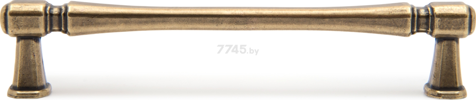 Ручка мебельная скоба BOYARD Greta RS310AB.4/128 старинная латунь - Фото 2