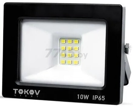 Прожектор светодиодный 10 Вт 6500К TOKOV ELECTRIC TKL-FL/LED-10-6.5K-IP65 черный