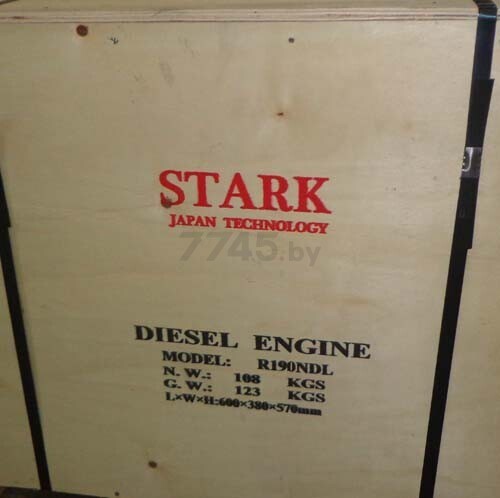 Двигатель дизельный STARK R190NDL (03969) - Фото 11