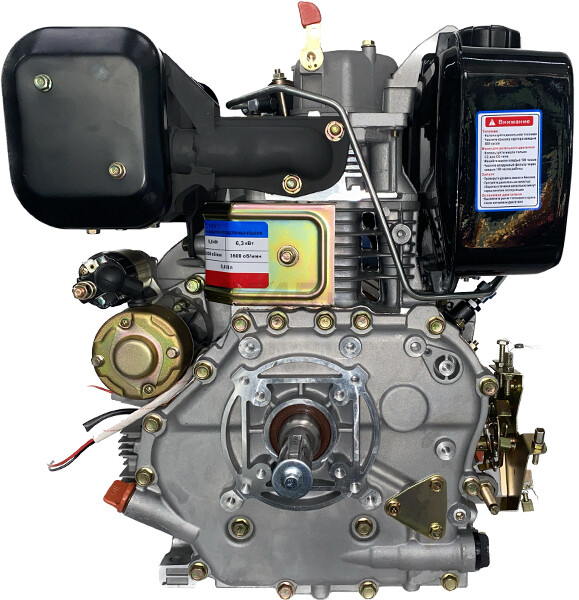 Двигатель дизельный LIFAN C186F-D (H8614-0165) - Фото 3
