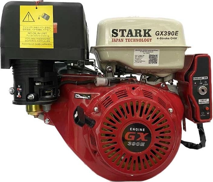 Двигатель бензиновый STARK GX390E (03912) - Фото 5