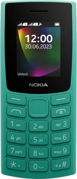 Мобильный телефон NOKIA 105 (2023) Dual SIM бирюзовый (1GF019CPG6C02) - Фото 2