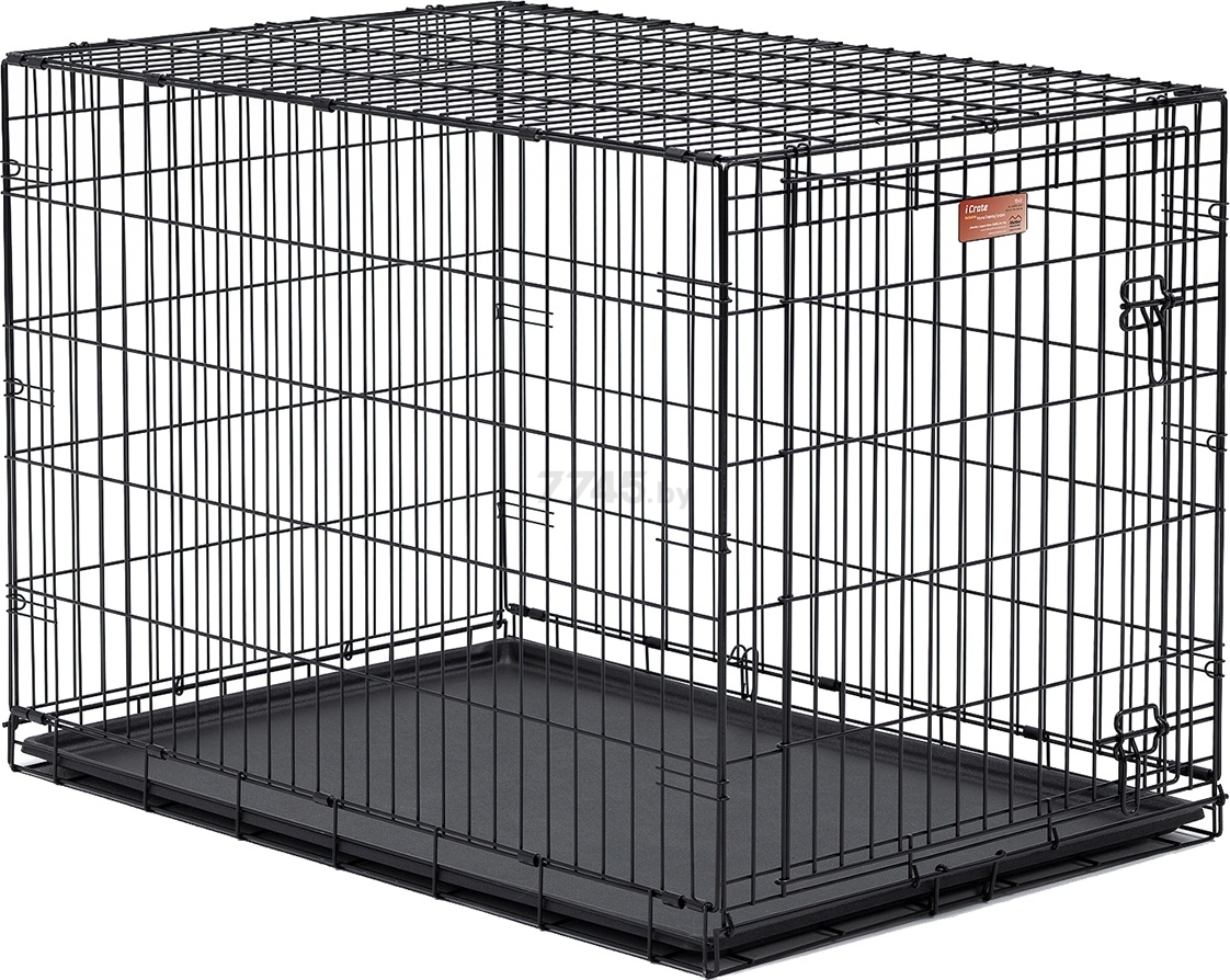 Клетка для животных MIDWEST iCrate 1 дверь 108х72х77 см черный (1542)