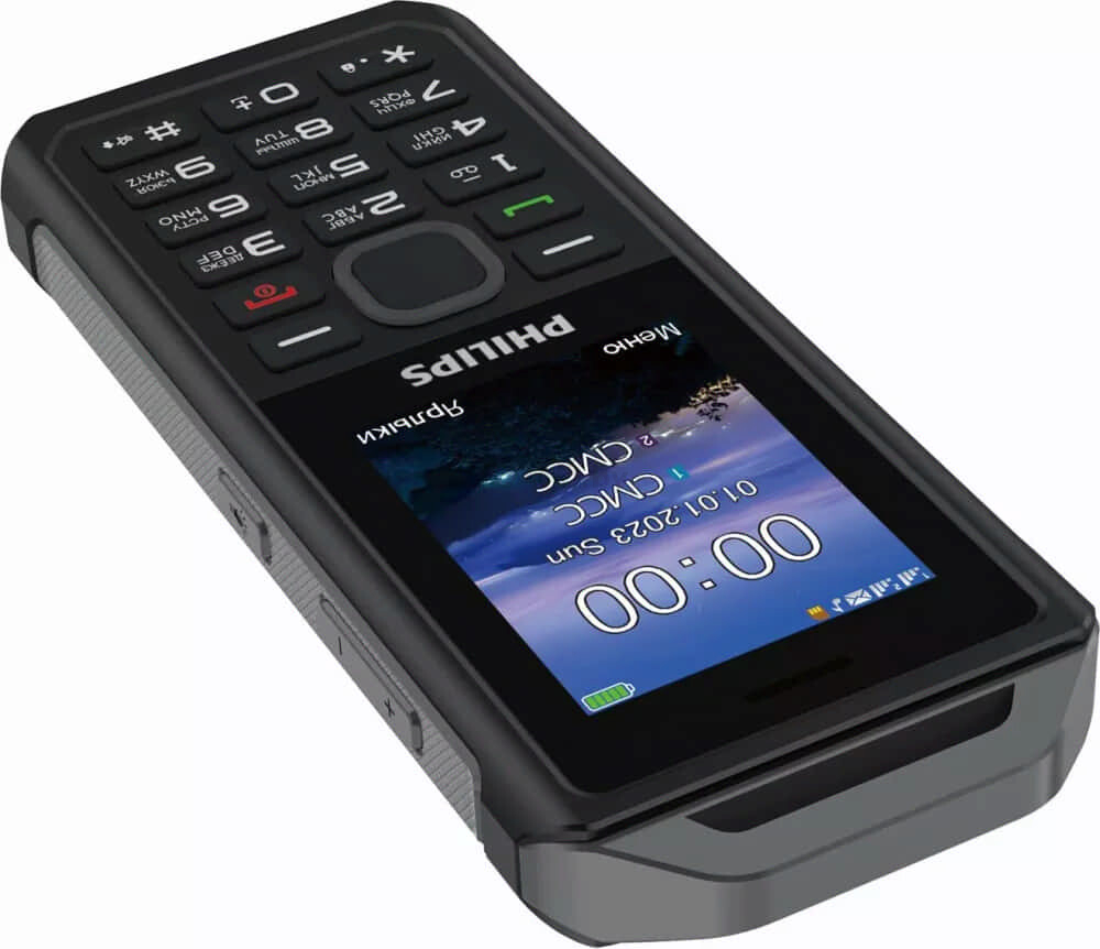 Мобильный телефон PHILIPS Xenium E2317 Dark-grey (CTE2317DG/00) - Фото 5