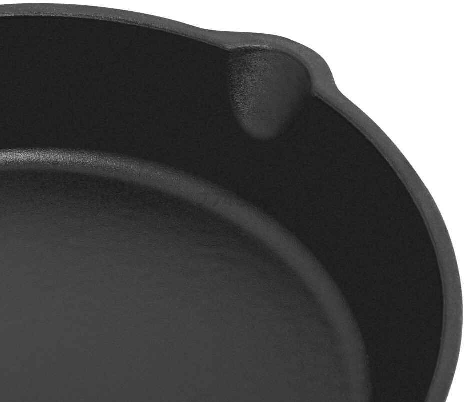 Сковорода чугунная 24 см MAUNFELD Devon MFP24CE16R (КА-00021054) - Фото 7