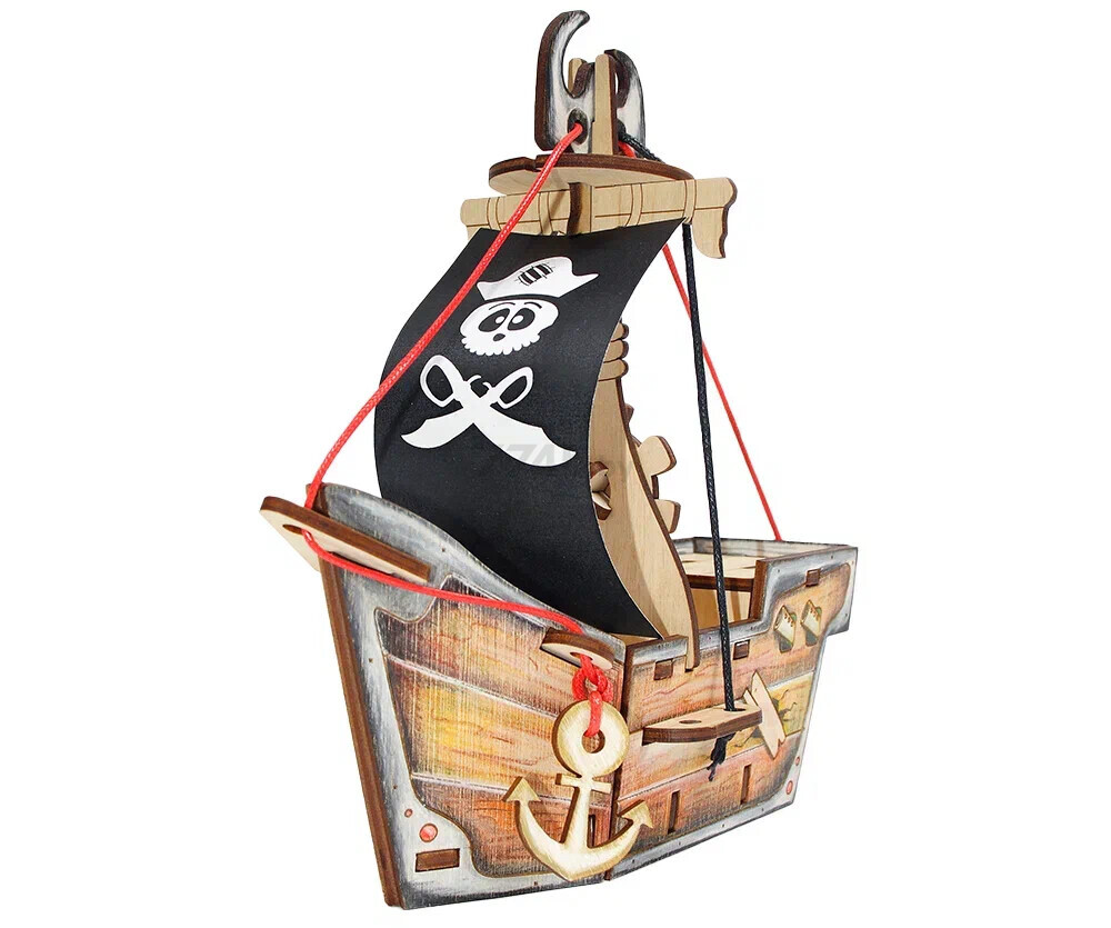 Игрушка WOODY Набор Пиратский корабль Карамба (00761)
