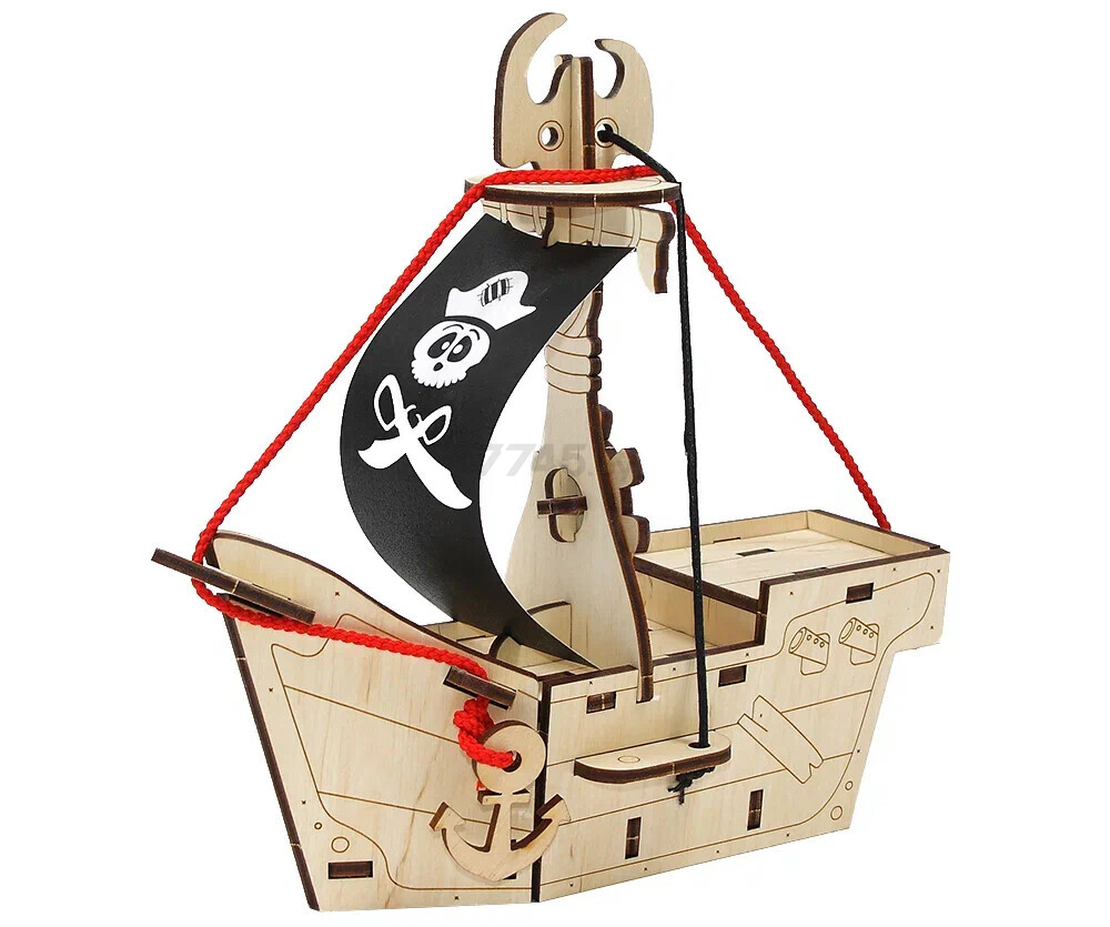 Игрушка WOODY Набор Пиратский корабль Карамба (00761) - Фото 3