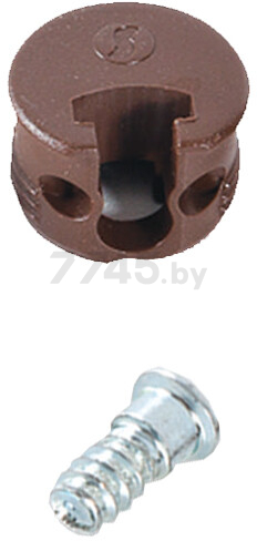 Крепление для полок Afix коричневое SAMET 10 штук (108601-10) - Фото 16