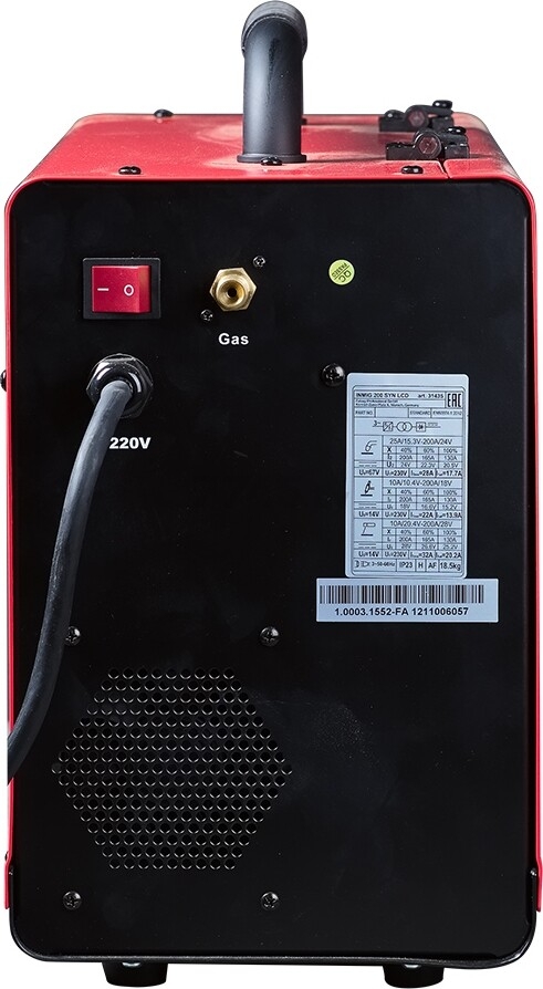 Полуавтомат сварочный FUBAG INMIG 200 SYN LCD (31590.1) - Фото 5