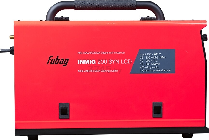 Полуавтомат сварочный FUBAG INMIG 200 SYN LCD (31590.1) - Фото 3