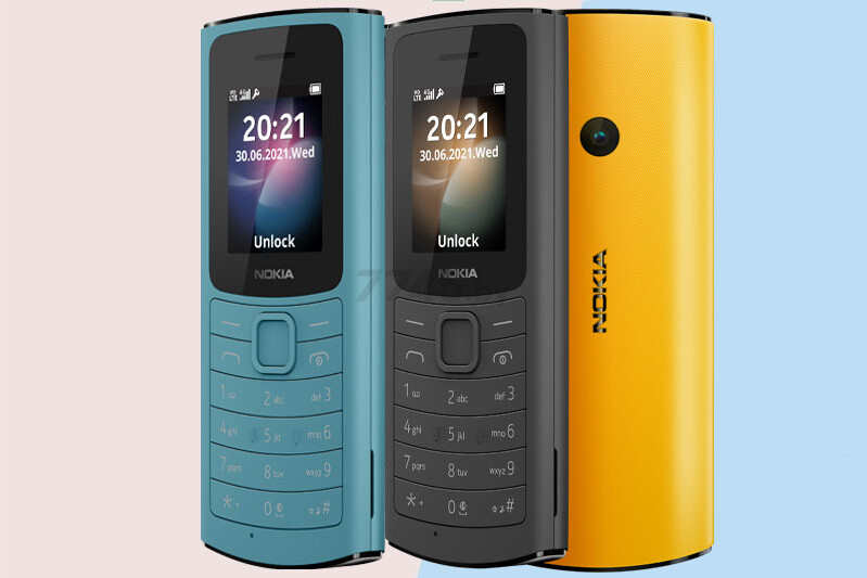 Мобильный телефон NOKIA 110 4G Dual Sim Blue (1GF018MPE1C01) - Фото 5