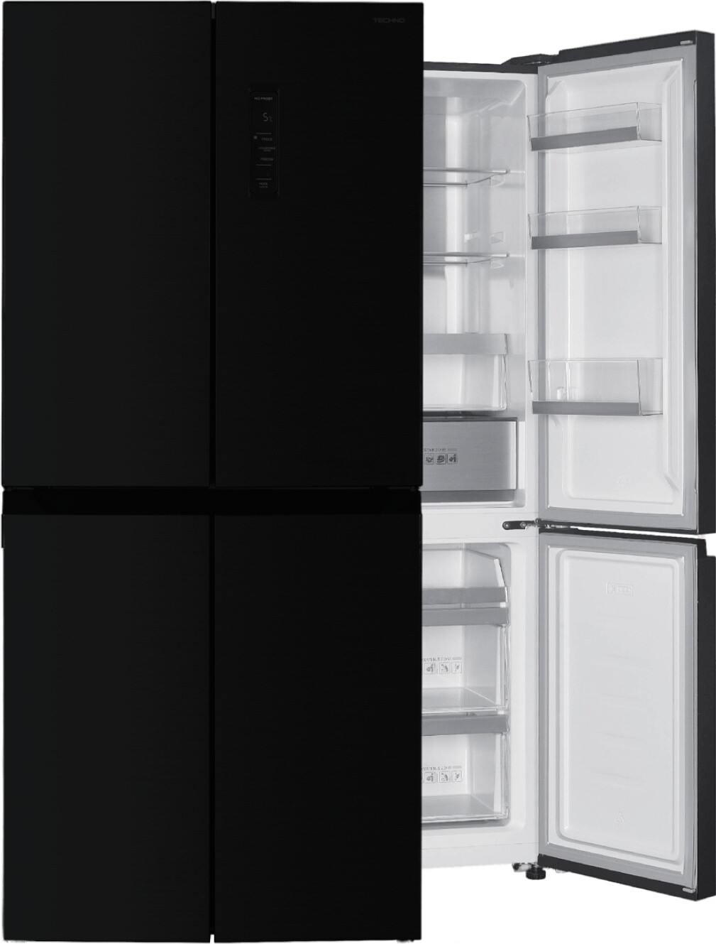 Холодильник TECHNO FF4-73 BI - Фото 4