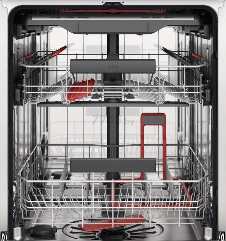 Машина посудомоечная встраиваемая AEG FSE83708P - Фото 4