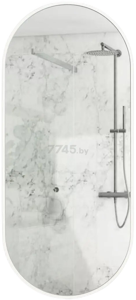 Зеркало для ванной EMZE Color Oval 520х1180 (COLOR.52.118.BEL) - Фото 2