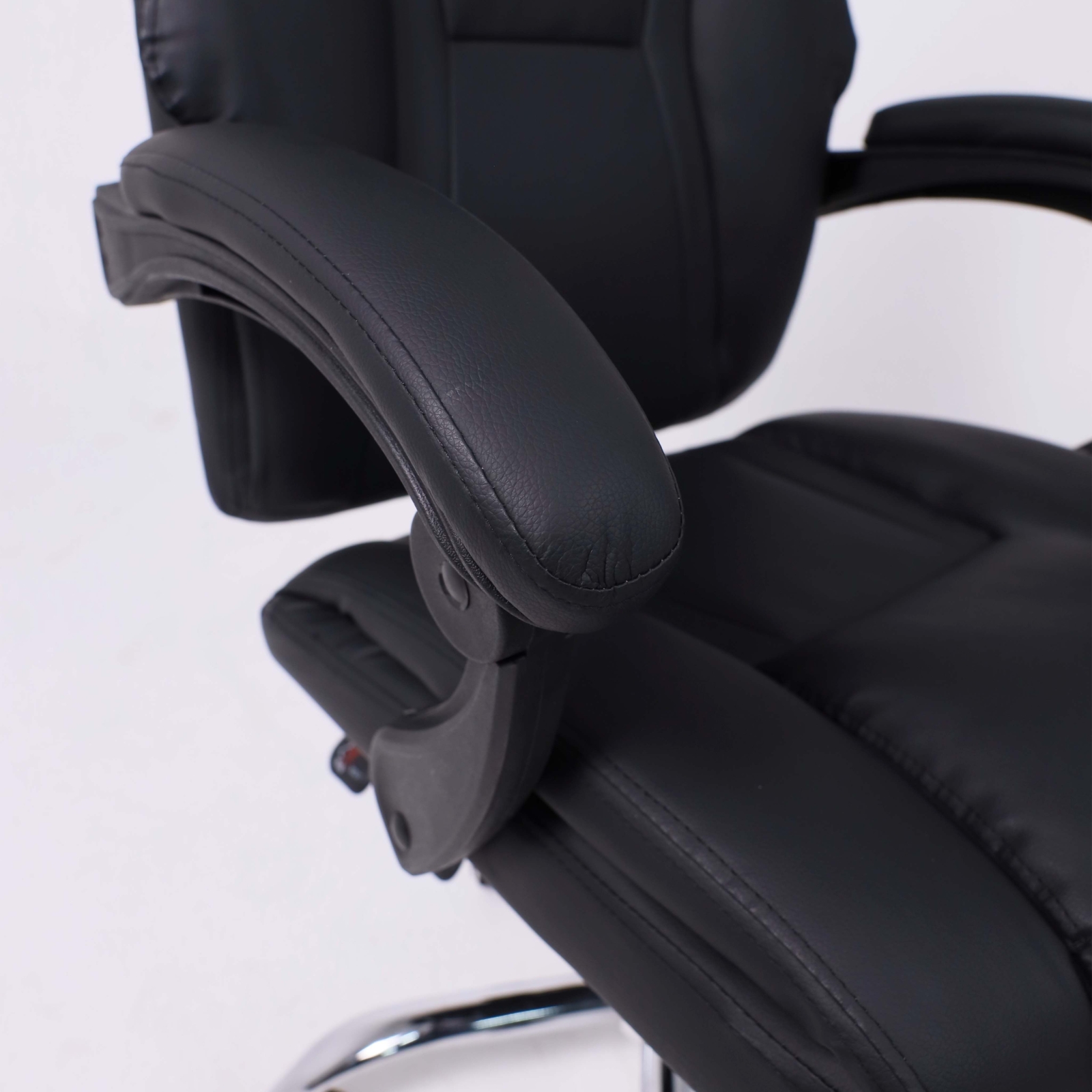 Кресло компьютерное AKSHOME Socrat Eco черный (103088) - Фото 9