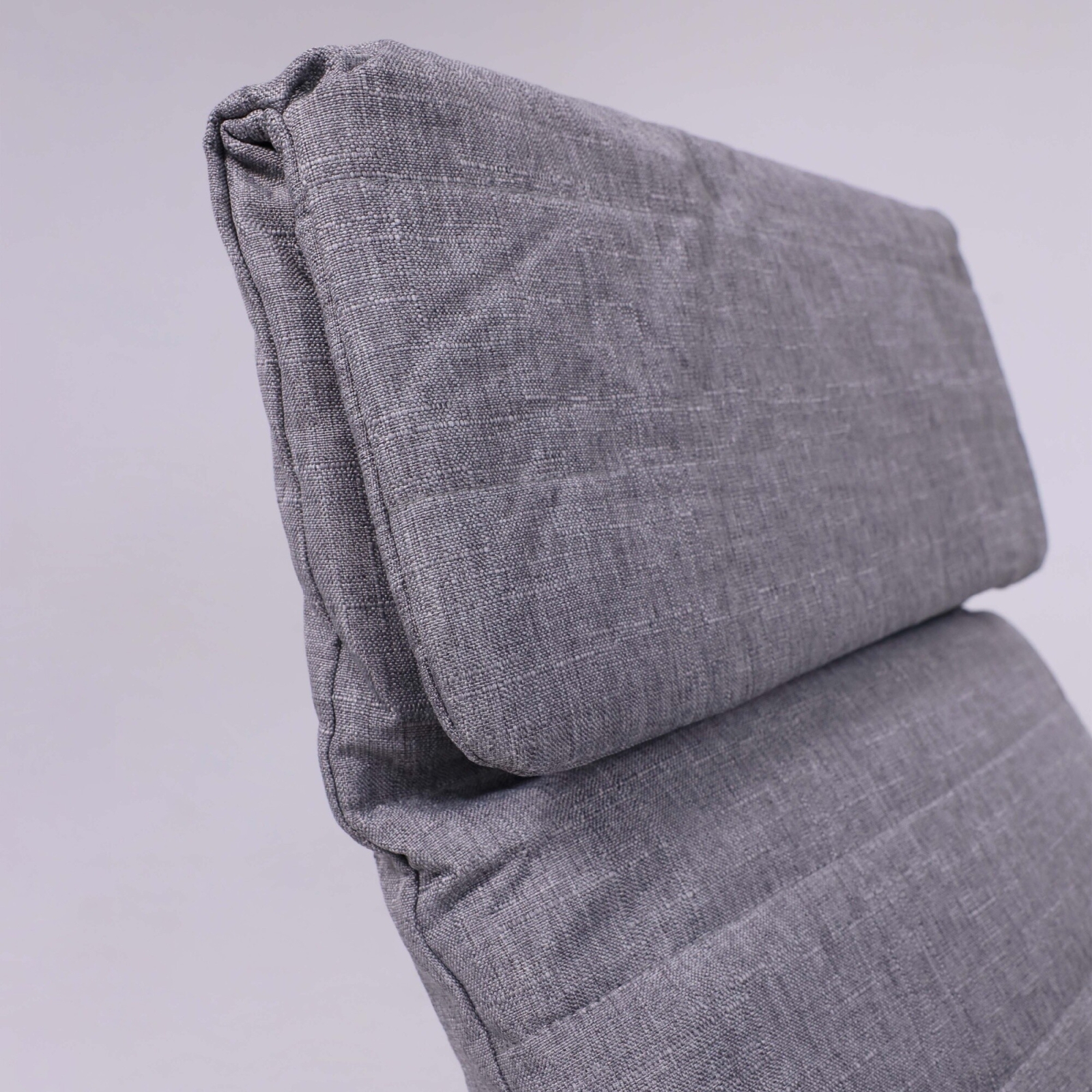 Кресло-качалка AKSHOME Smart ткань серый/белый (104984) - Фото 9